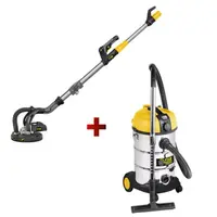 Alquiler Lijadora Pared + Aspiradora Industrial - miniatura 1