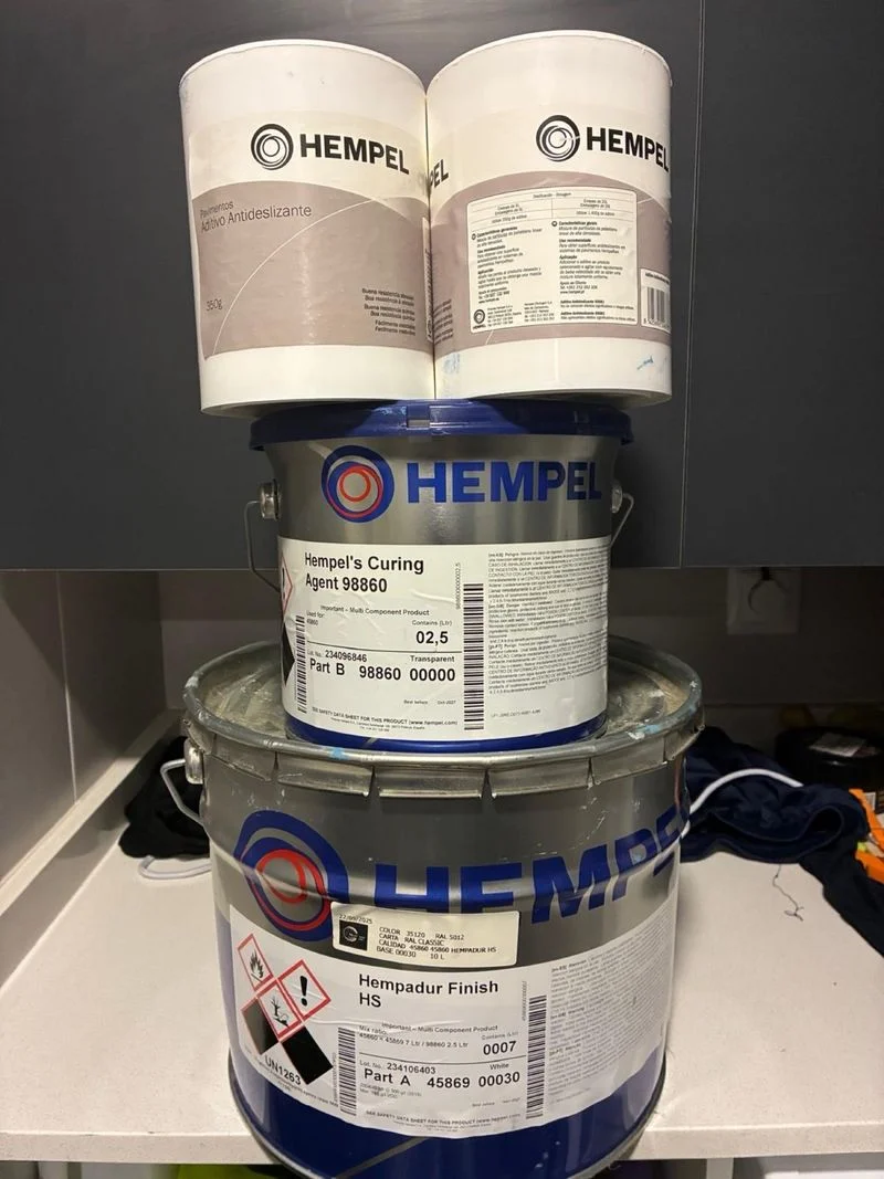 Pintura Hempel Antideslizante Suelo