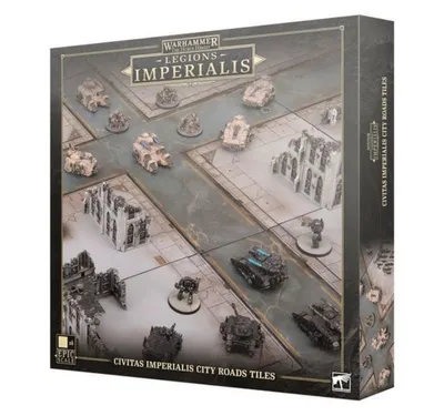 Warhammer Legions Imperiales City Roads Tiles