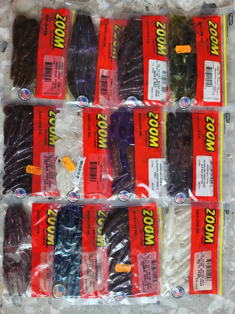 Lote de Cangrejos zoom , Ultravibe speed craw