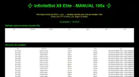 InfiniteBot X8 Elite - MANUAL 100x - miniatura 1