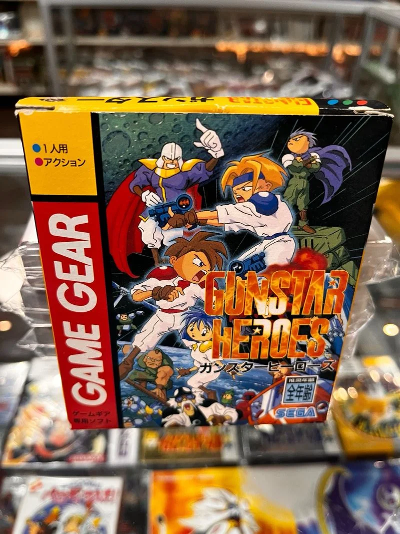 Gunstar Heroes Game Gear SEGA Acción