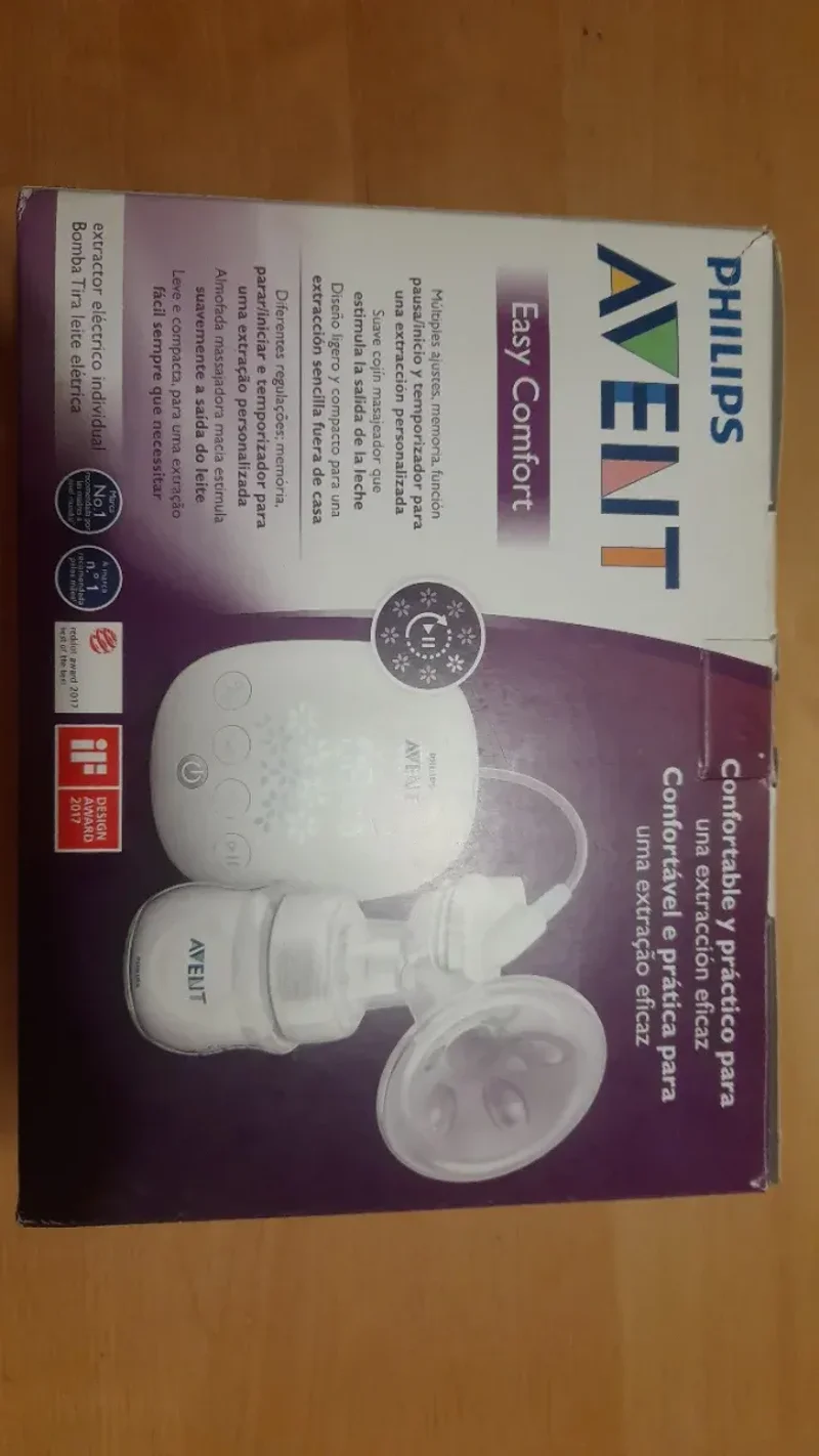 Extractor de leche eléctrico Philips Avent.