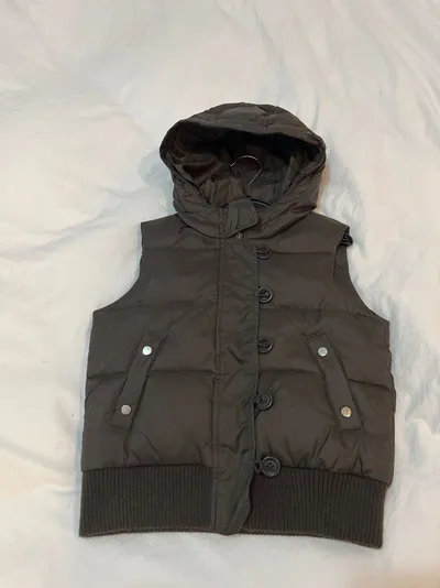 Chaleco plumífero Benetton T-5 años