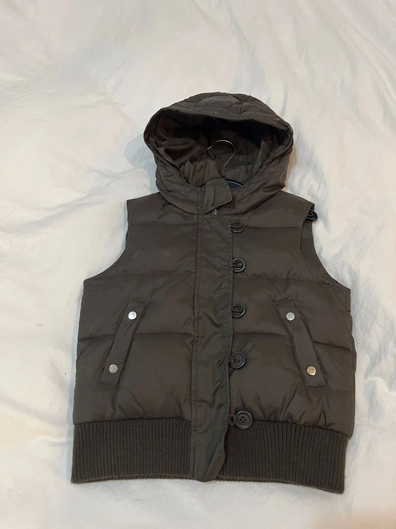 Chaleco plumífero Benetton T-5 años