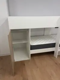 Litera con armario y cama - miniatura 1