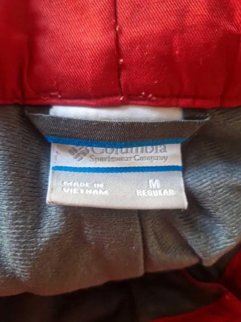Pantalón de esquí Columbia Rojo Talla M