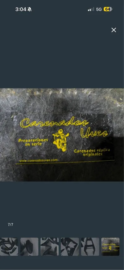 Carenado Yamaha YZF-R6 circuito