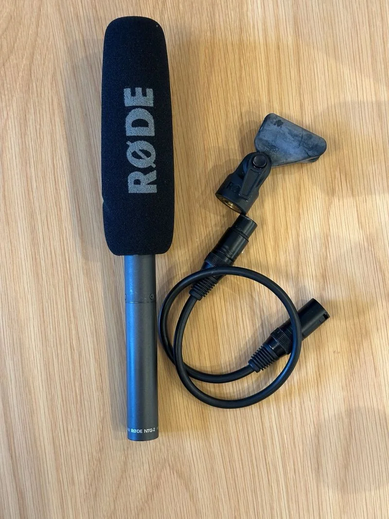 Micrófono RØDE NTG-2 Shotgun