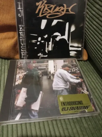 Lote 2 CDs: DJ Krush + DJ Shadow