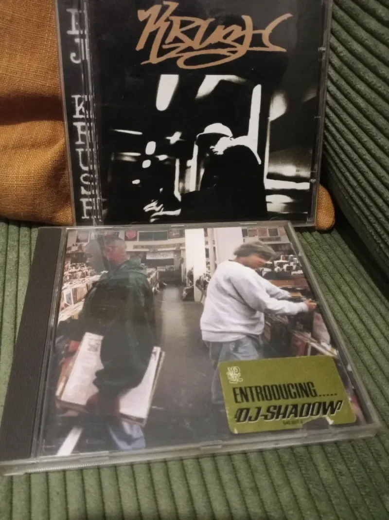 Lote 2 CDs: DJ Krush + DJ Shadow