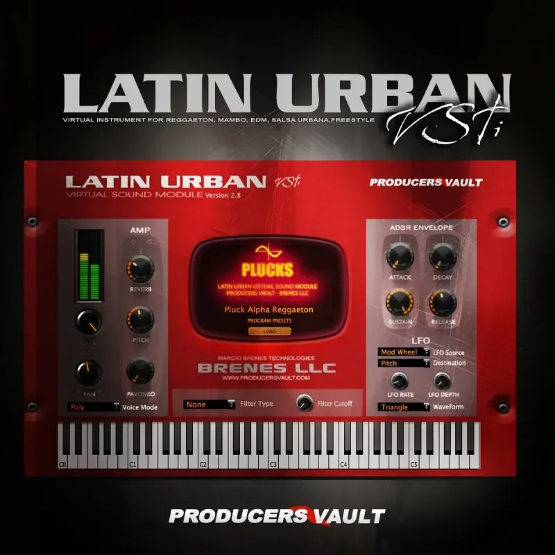 Latin Urban VST Virtual Sound Module