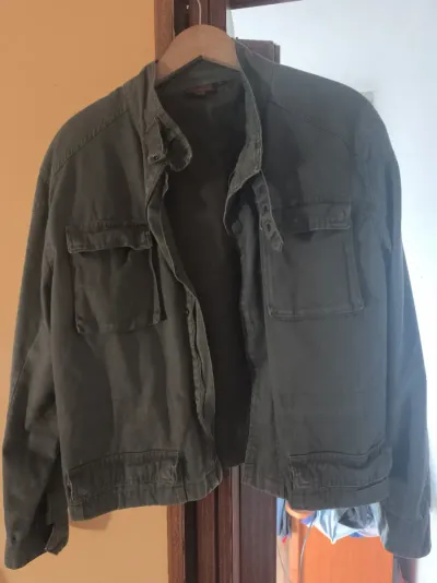 Chaqueta verde militar Coca- Cola