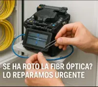 Reparación fibra óptica - internet - wifi - miniatura 1