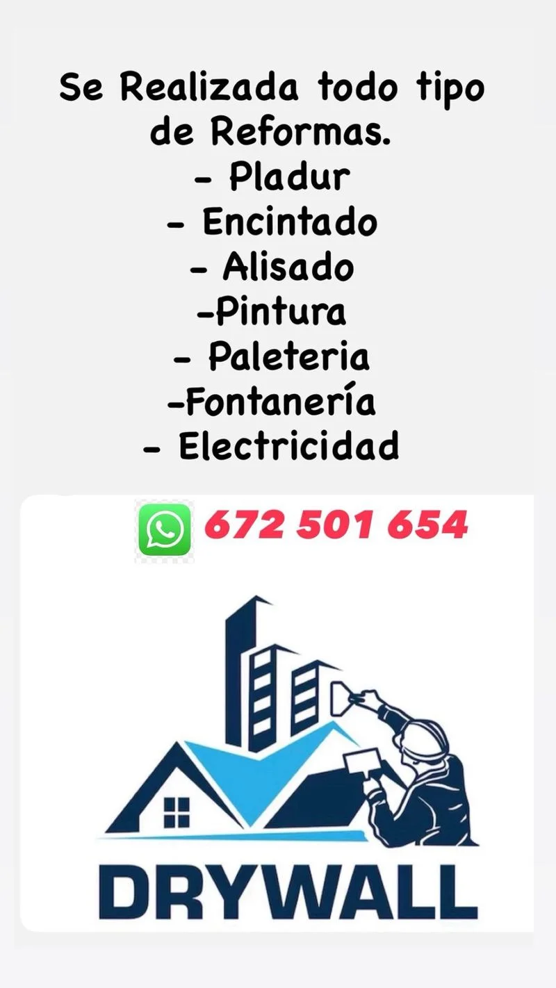 Se realizan todo tipo de reformas