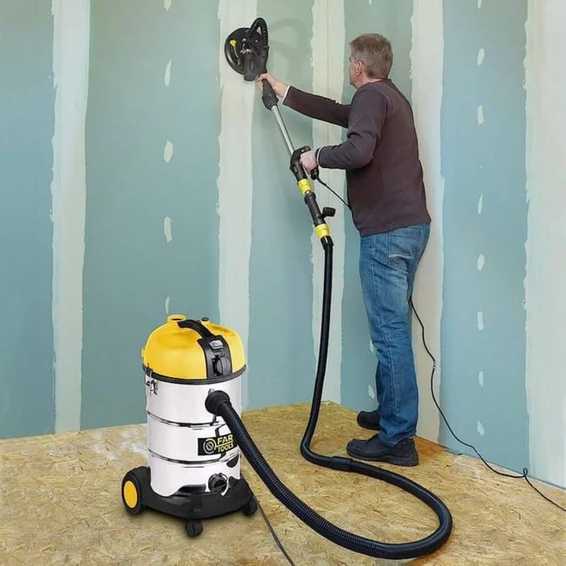 Alquiler Lijadora Pared + Aspiradora Industrial - foto 2