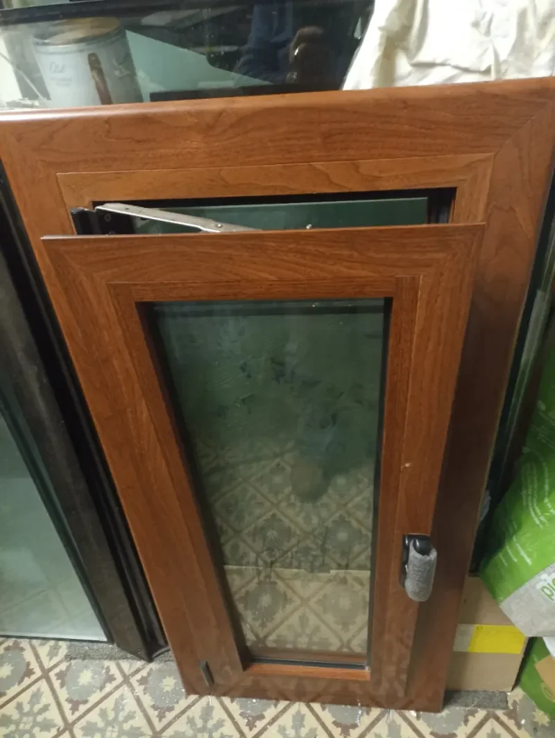 Ventana aluminio madera - foto 2