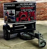 Vendo y alquilo remolque horno pizzeria - miniatura 2