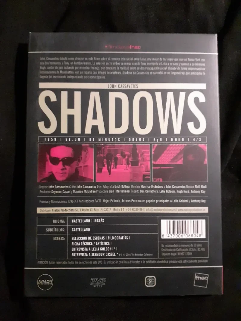 DVD Shadows John Cassavetes - foto 2