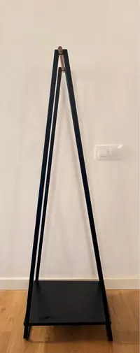 Perchero moderno metal y madera - miniatura 2