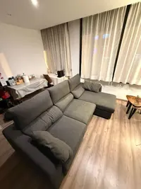 Sofá modelo ESKILSTUNA de 3 plazas con Chaiselongu - miniatura 2