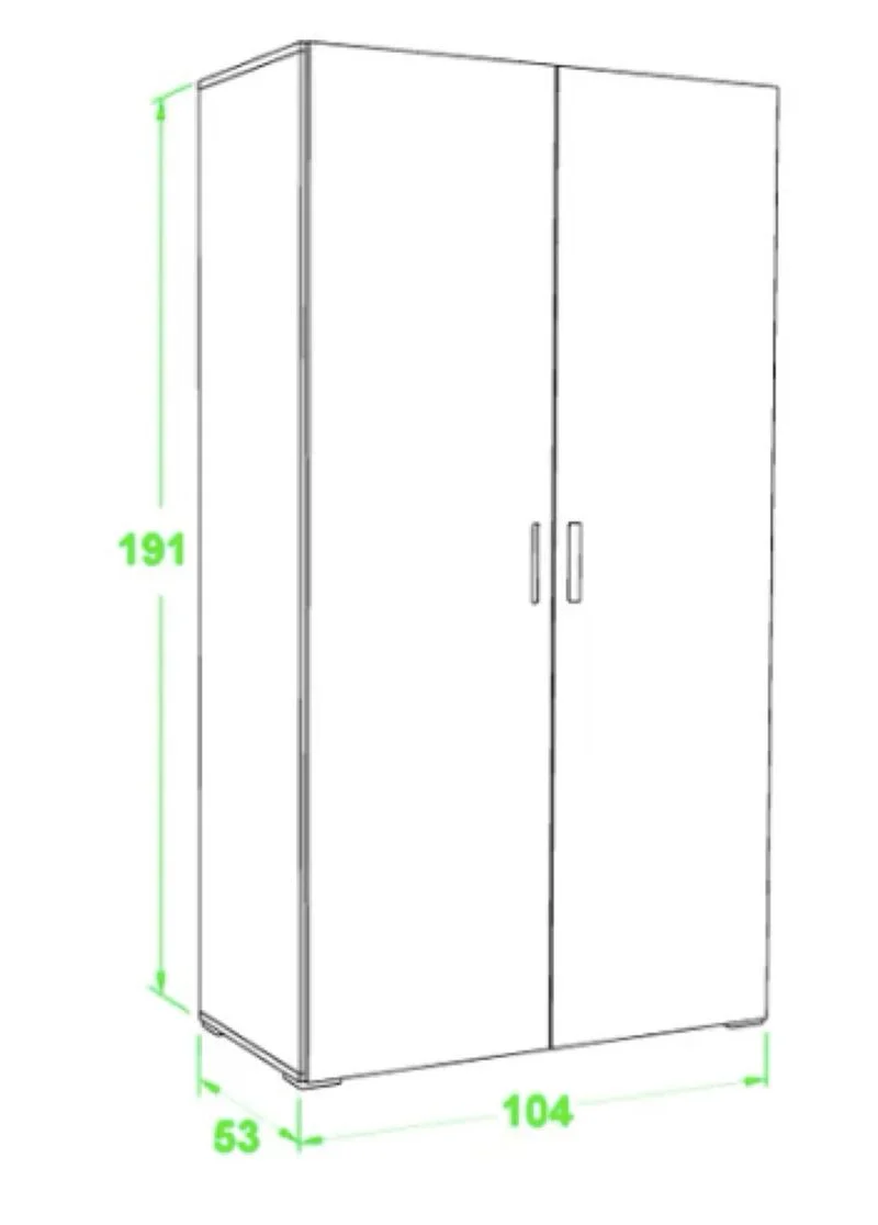 Armario blanco dos puertas - foto 2