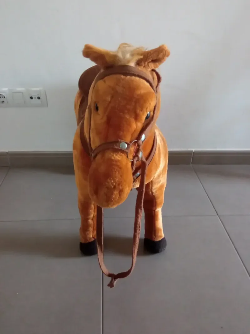 Caballo de peluche para niños con sonido - foto 2