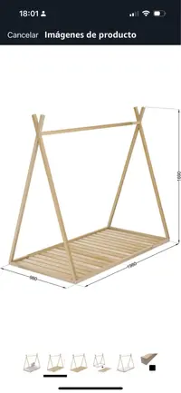 Cama Montessori Tipi 90x190 - miniatura 2