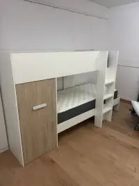 Litera con armario y cama - miniatura 2