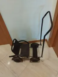 Cochecito antiguo de  metal - miniatura 2