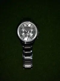 Reloj Emporio Armani Plata y Blanco - miniatura 2