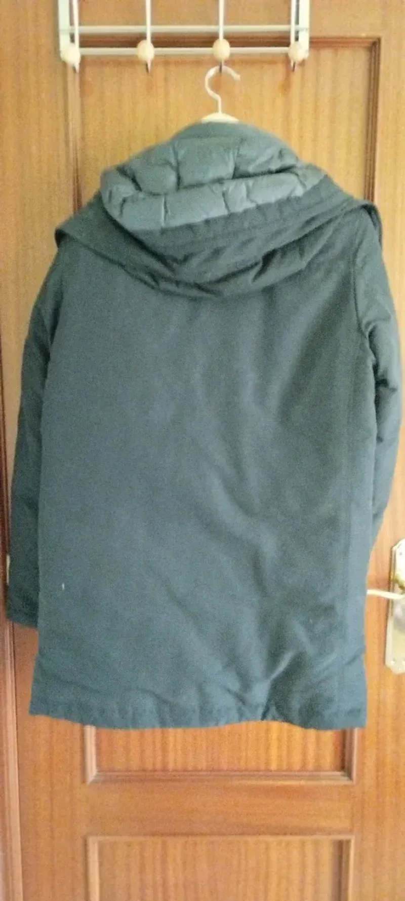 Abrigo de plumas negro - foto 2