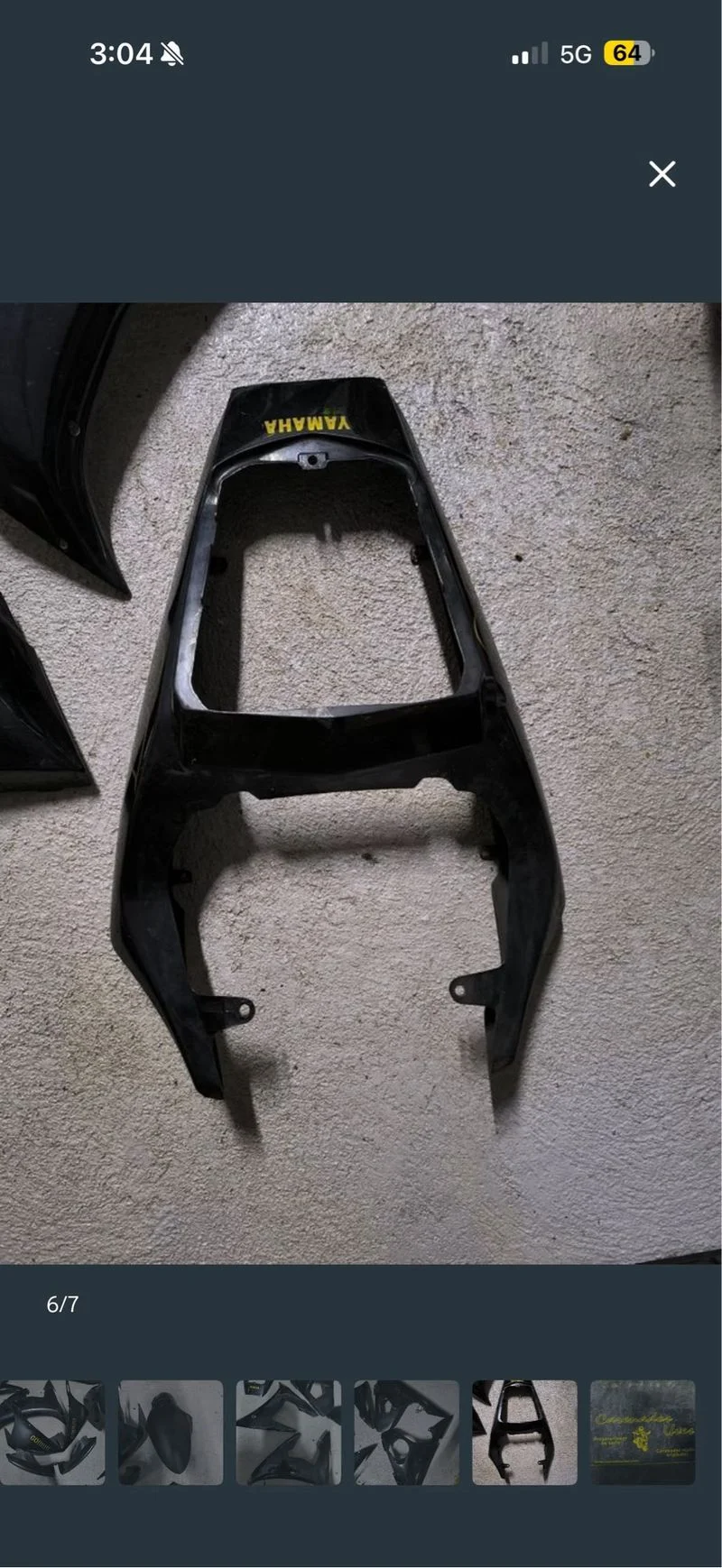 Carenado Yamaha YZF-R6 circuito - foto 2