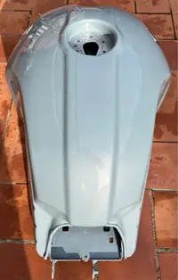 Depósito de gasolina BMW R Ninet Gris Brooklyn - miniatura 2