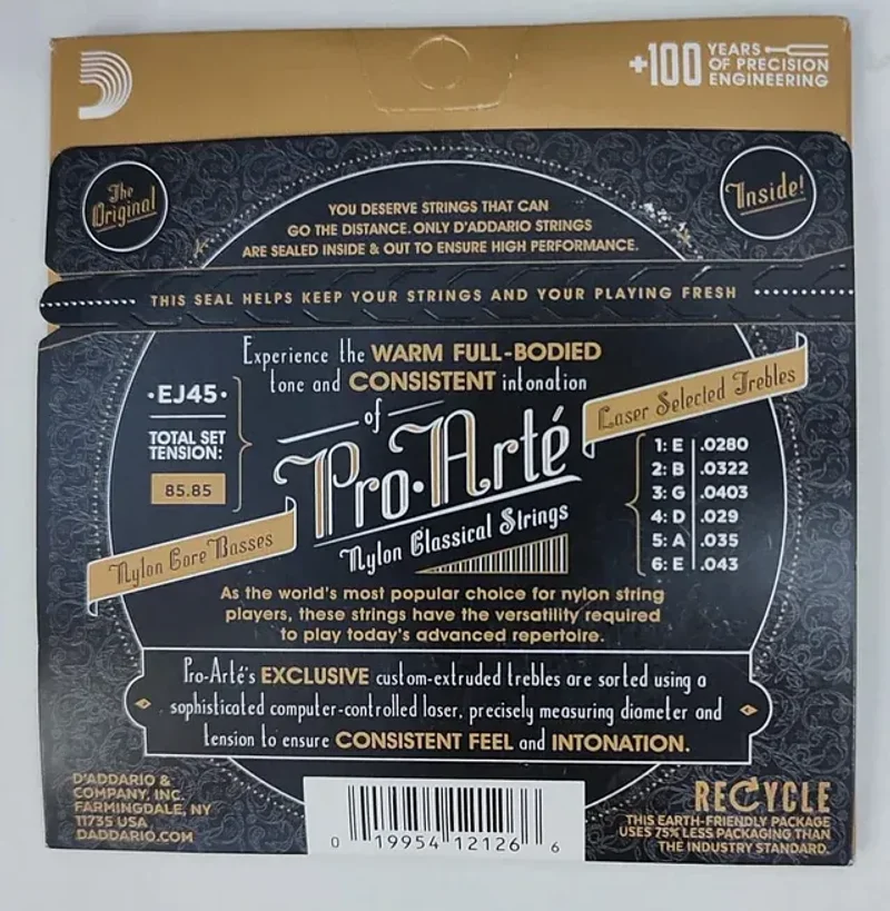 Lote 3 Juegos Cuerdas Guitarra Flamenca EJ45 - foto 2