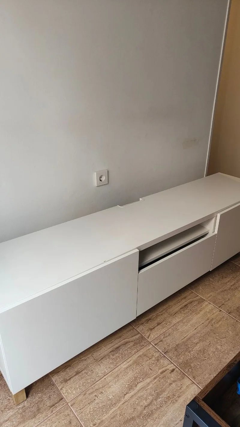 Mueble TV BESTÅ blanco - foto 3