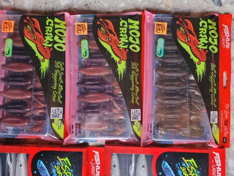 Lote vinilos Fishus Mojo Craw y Espetit - foto 3