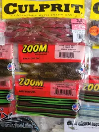 Lote señuelos pesca Zoom y Culprit - miniatura 3