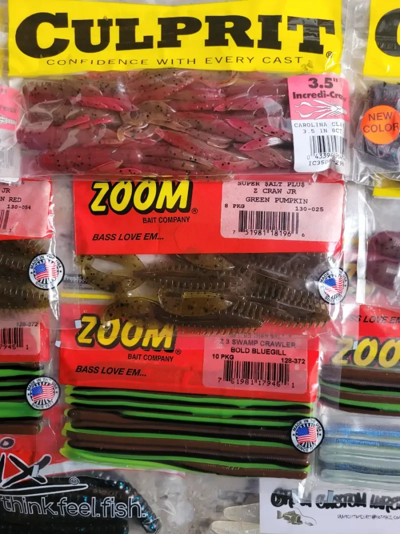 Lote señuelos pesca Zoom y Culprit - foto 3