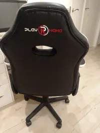 Silla Gamer Negra y Blanca - miniatura 3