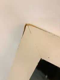 Espejo Marco Madera Blanco - miniatura 3