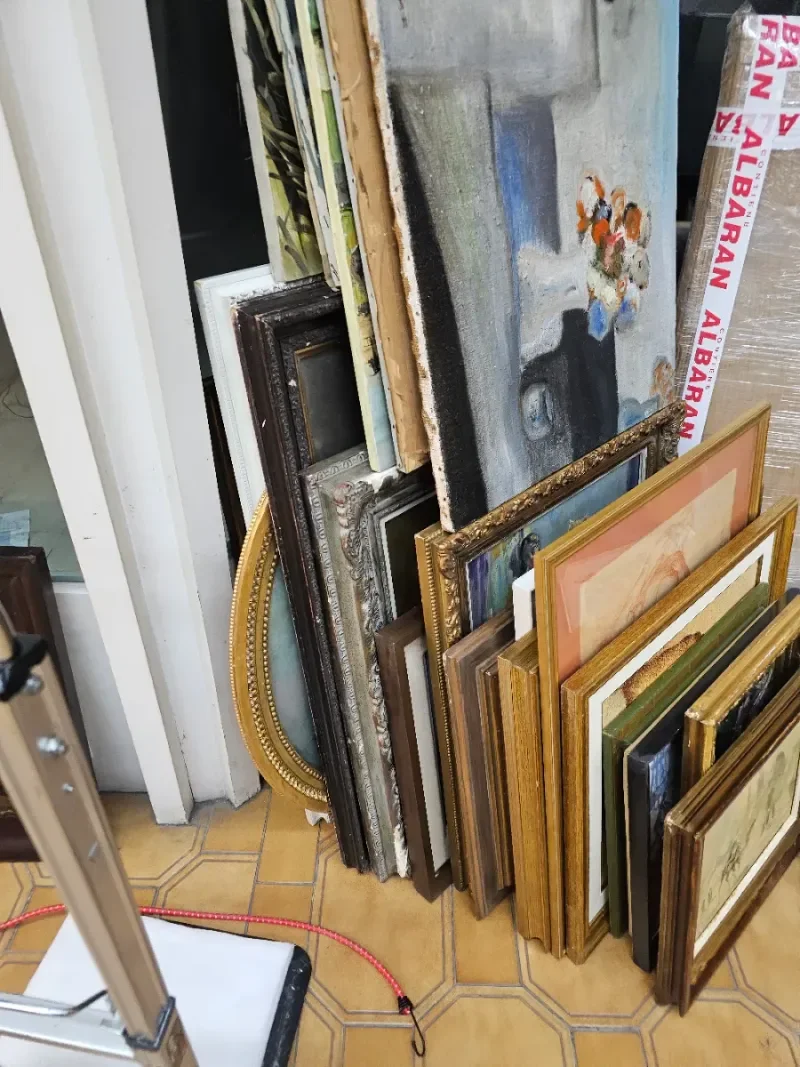 Lote de Oleos de Época con Margen x comerciantes. - foto 3