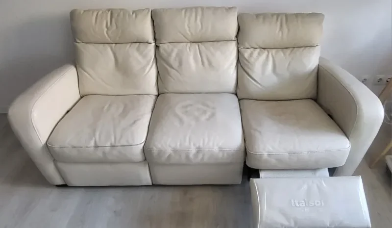 Sofá relax piel 3 plazas Italsofa - foto 3