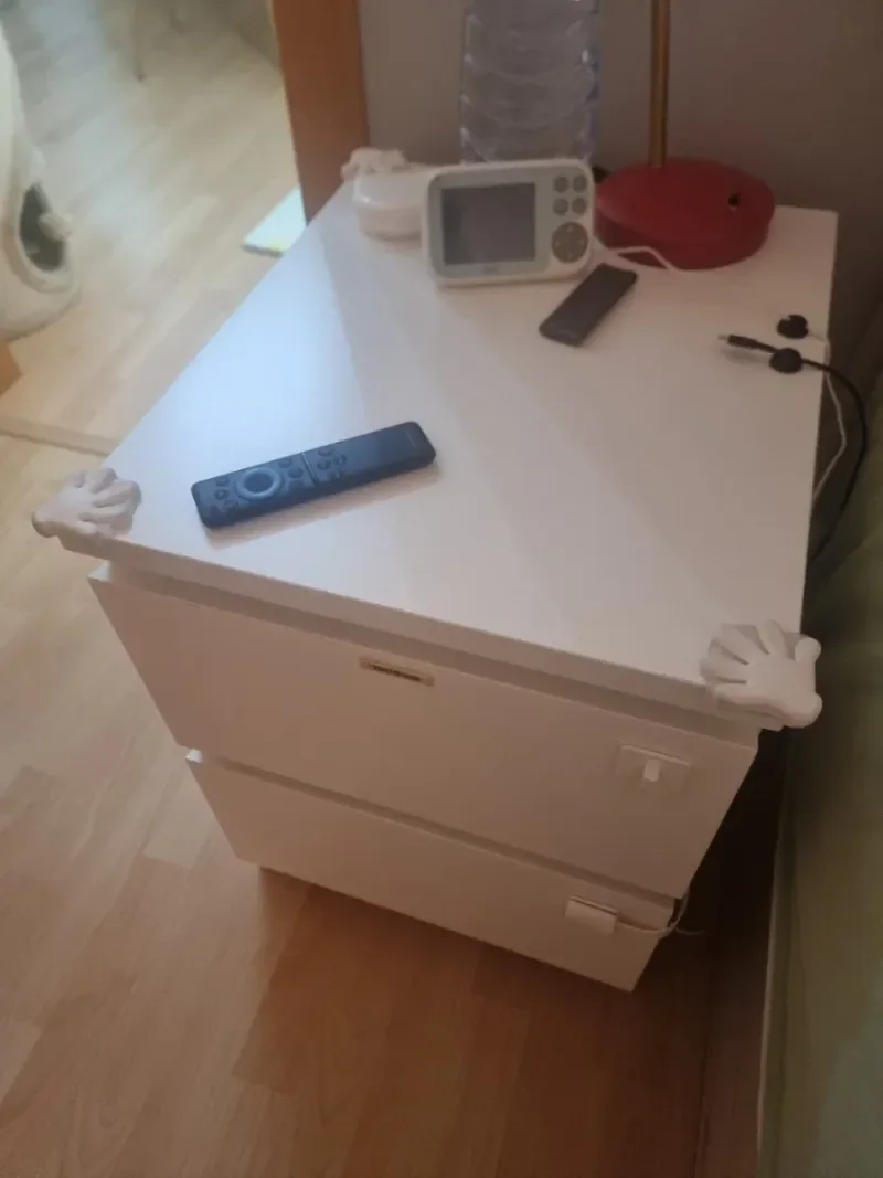 Cómoda 2 cajones blanca - foto 3