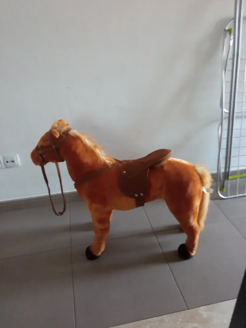 Caballo de peluche para niños con sonido - foto 3