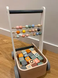 Carro Janod con 20 cubos - miniatura 3