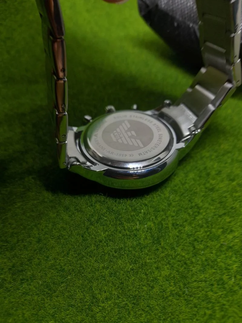 Reloj Emporio Armani Plata y Blanco - foto 3