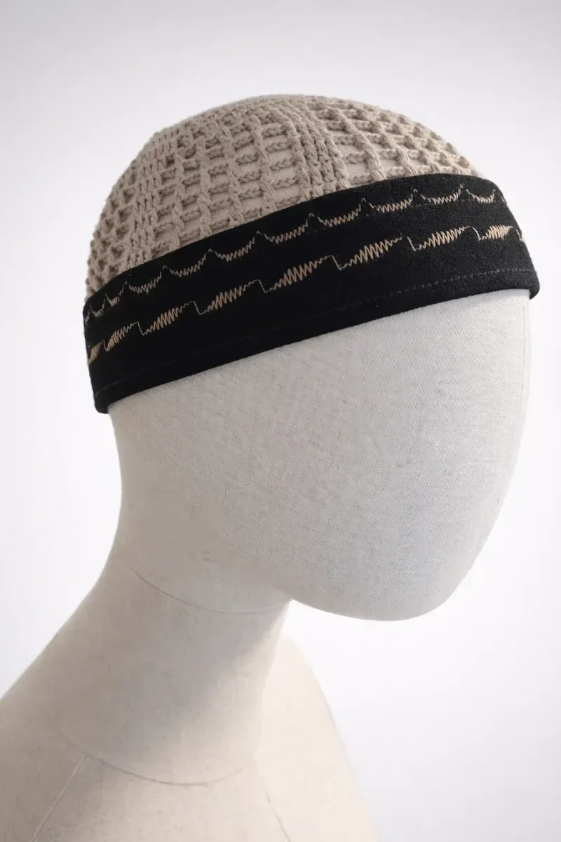 Gorros de tela y crochet - foto 3