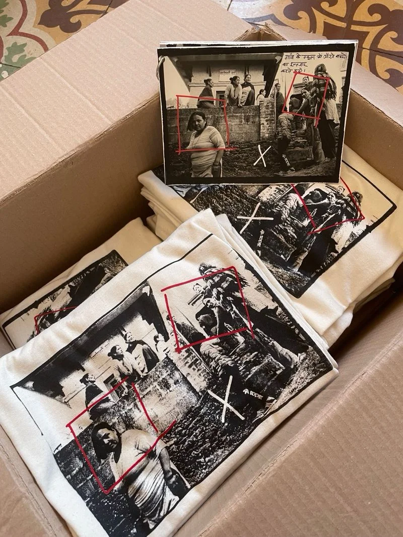 Camiseta serigrafiada con imagen original - foto 3