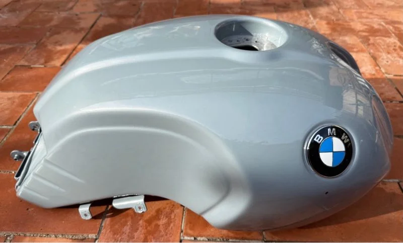 Depósito de gasolina BMW R Ninet Gris Brooklyn - foto 3